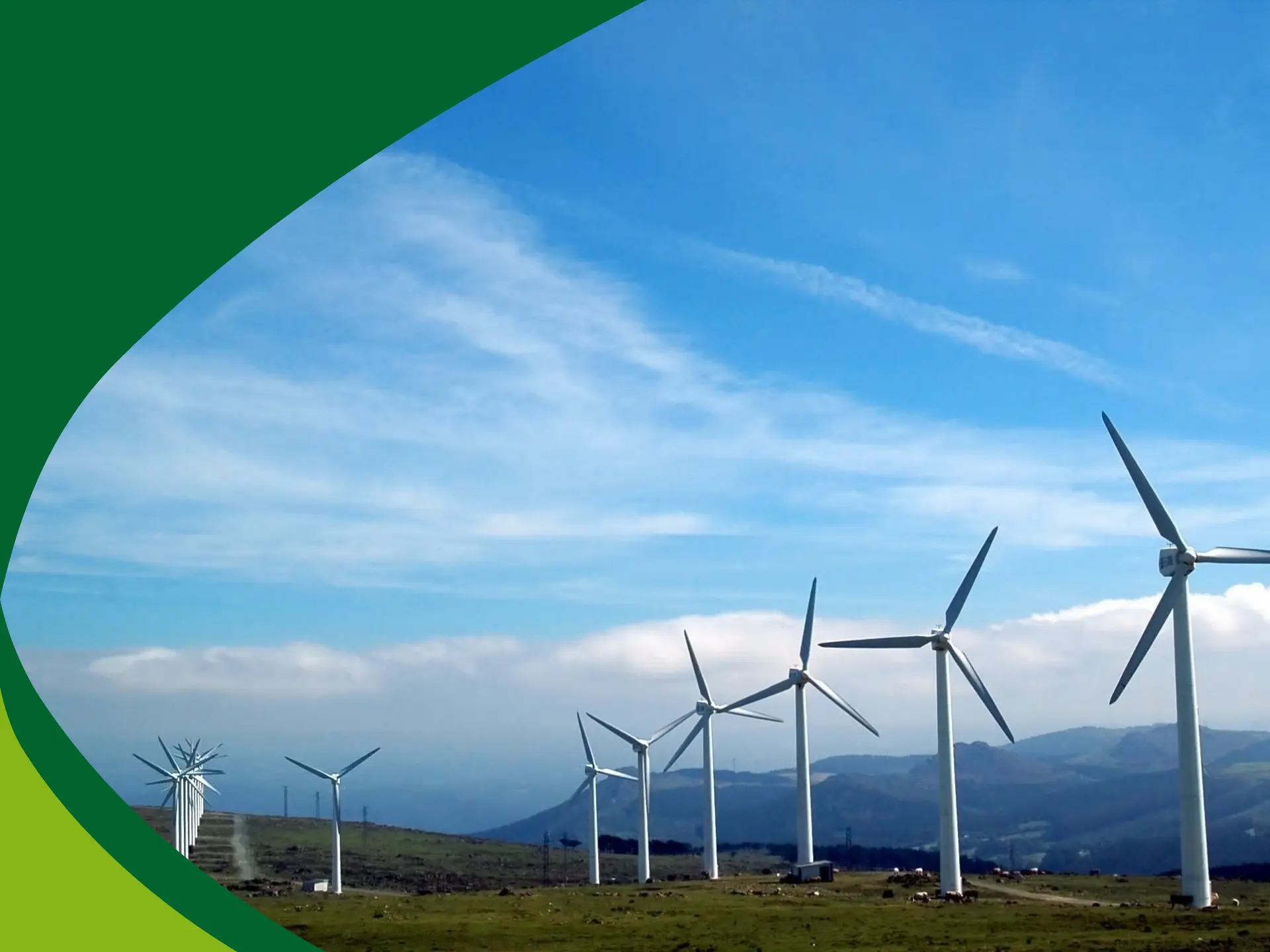 Vindmøller på mark